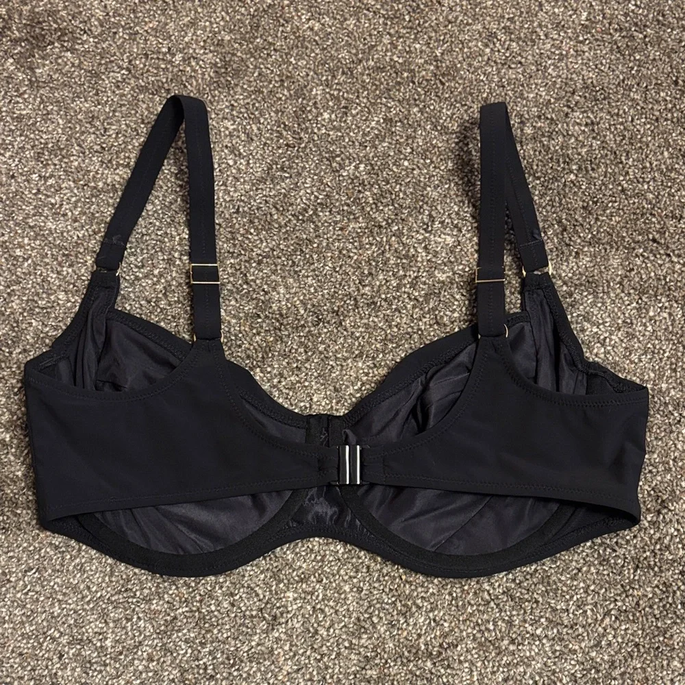 rosa faia Black Bikini Top - Picture 3 of 6